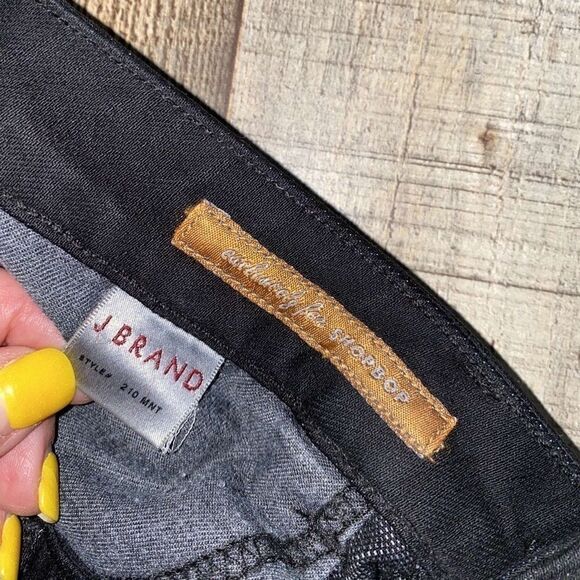 J Brand Dark Rinse High Style Skinny Pants - Picture 5 of 8